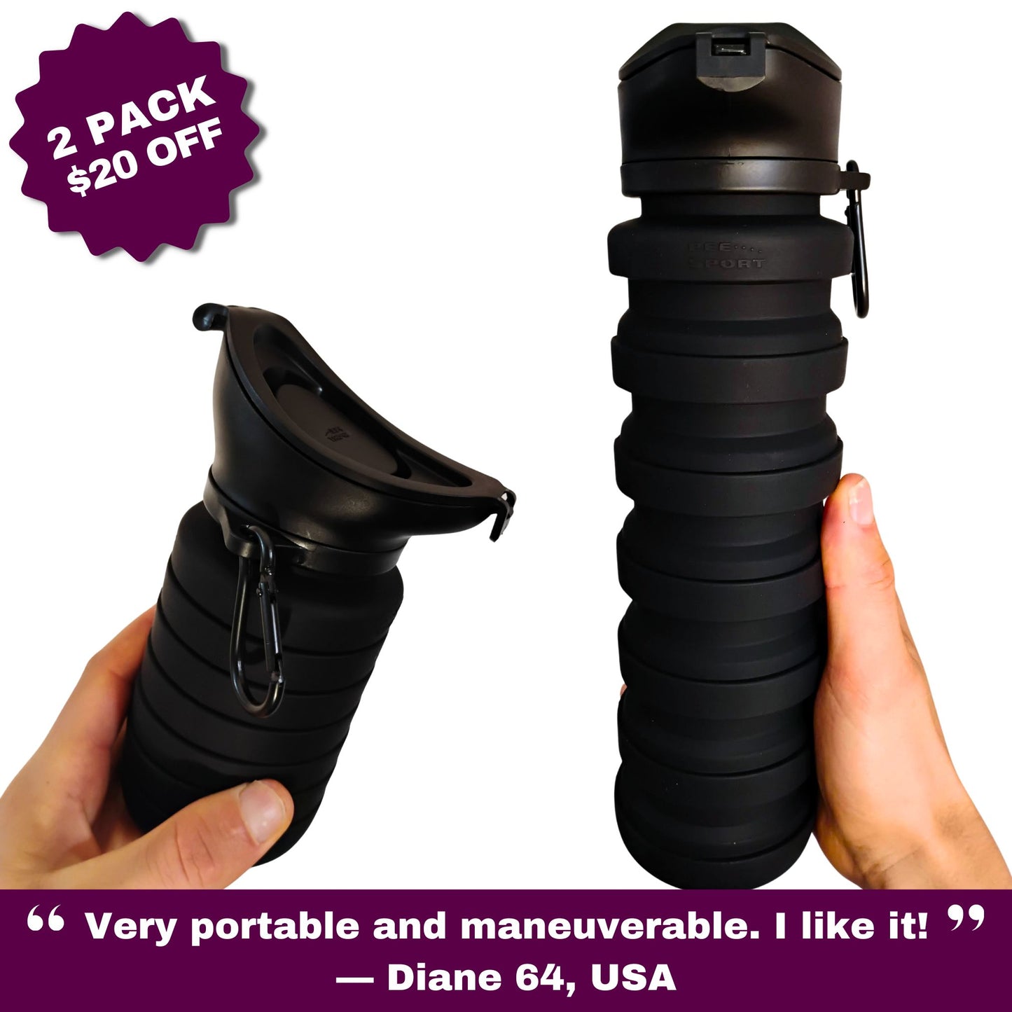 PeeSport Female Camping Pee Bottle