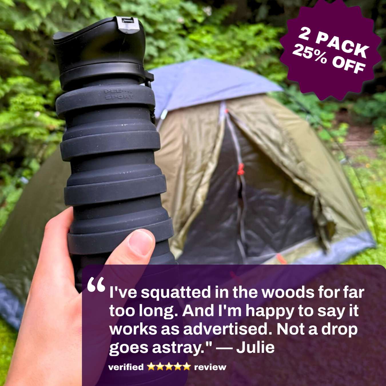 PeeSport Female Camping Pee Bottle