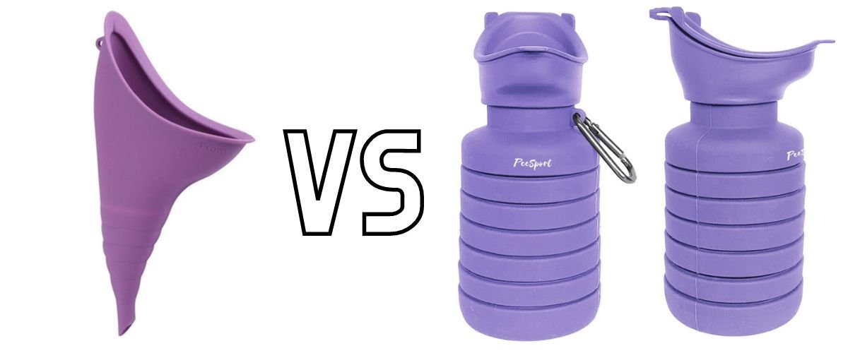 Ladies Pee Funnels VS Pee Bottles: New Female Urination Device - PeeSport