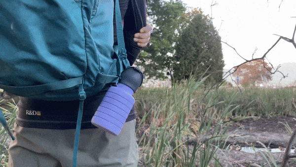The first pee bottle designed for adventure is here.
