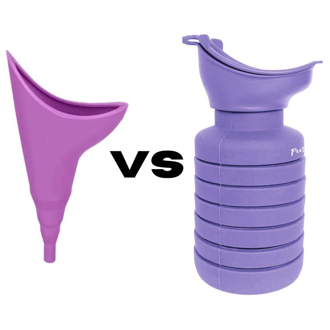 The PeeSport women's pee device is better than a pee funnel.